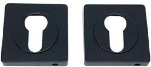 Накладка на целіндр KEDR R06 06-01 BLACK MAT ( чорний матовий )
